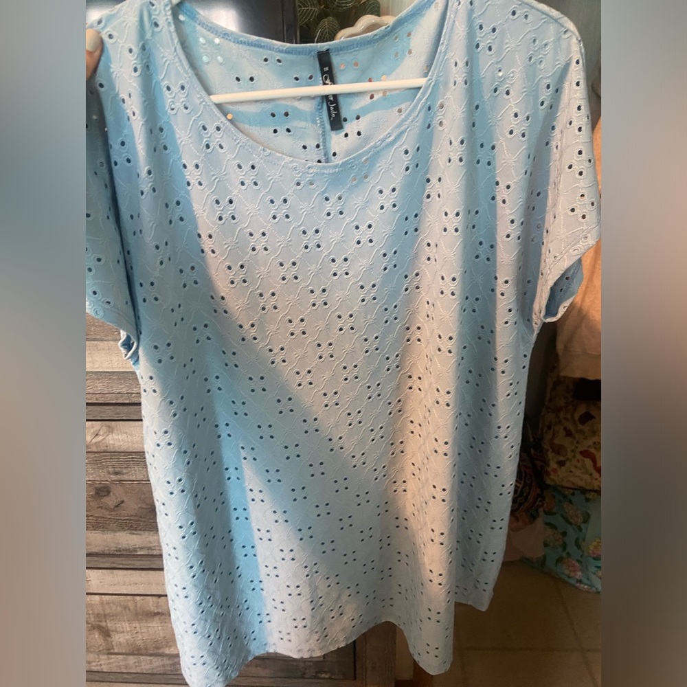 Blue blouse